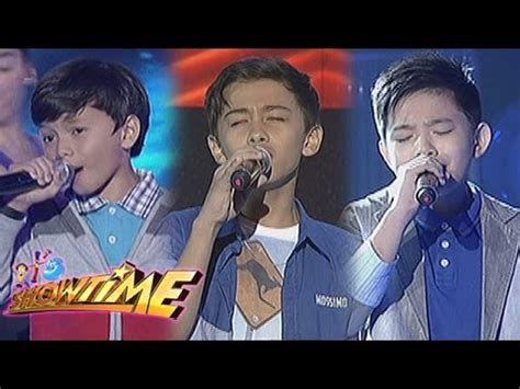 luke james kids|Luke, Francis and Benedict perform on It's Showtime.